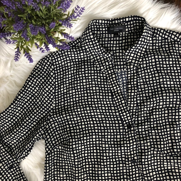 The Limited 'Ashton' Button Down Blouse - Picture 1 of 7